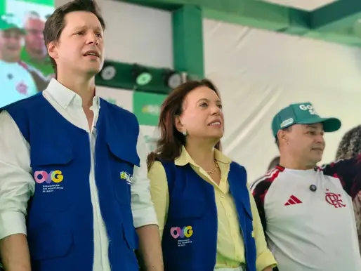 Vice-Governador Daniel Vilela, primeira dama Gracinha Caiado e Prefeito Lulinha