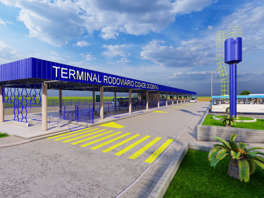 Projeto do Terminal Rodoviário de Cidade Ocidental