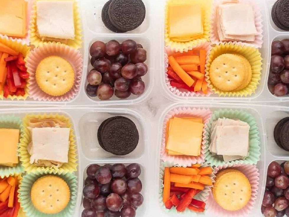 homemade lunchables