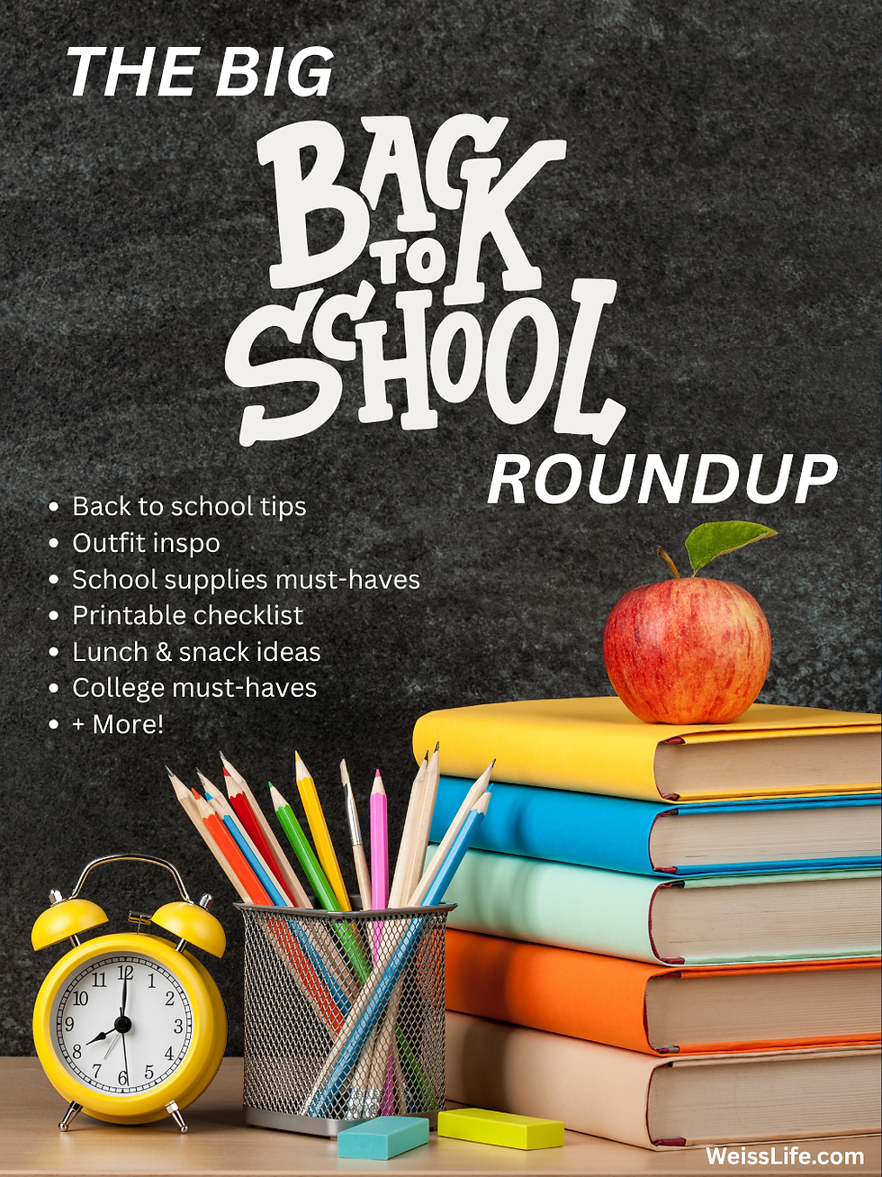 back to school blog pin graphic