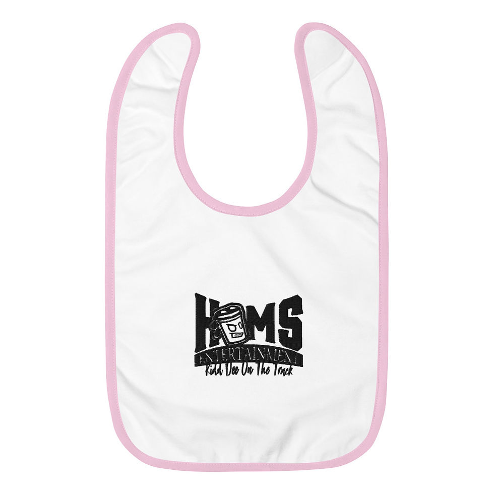 Thumbnail: HOMS Embroidered Baby Bib