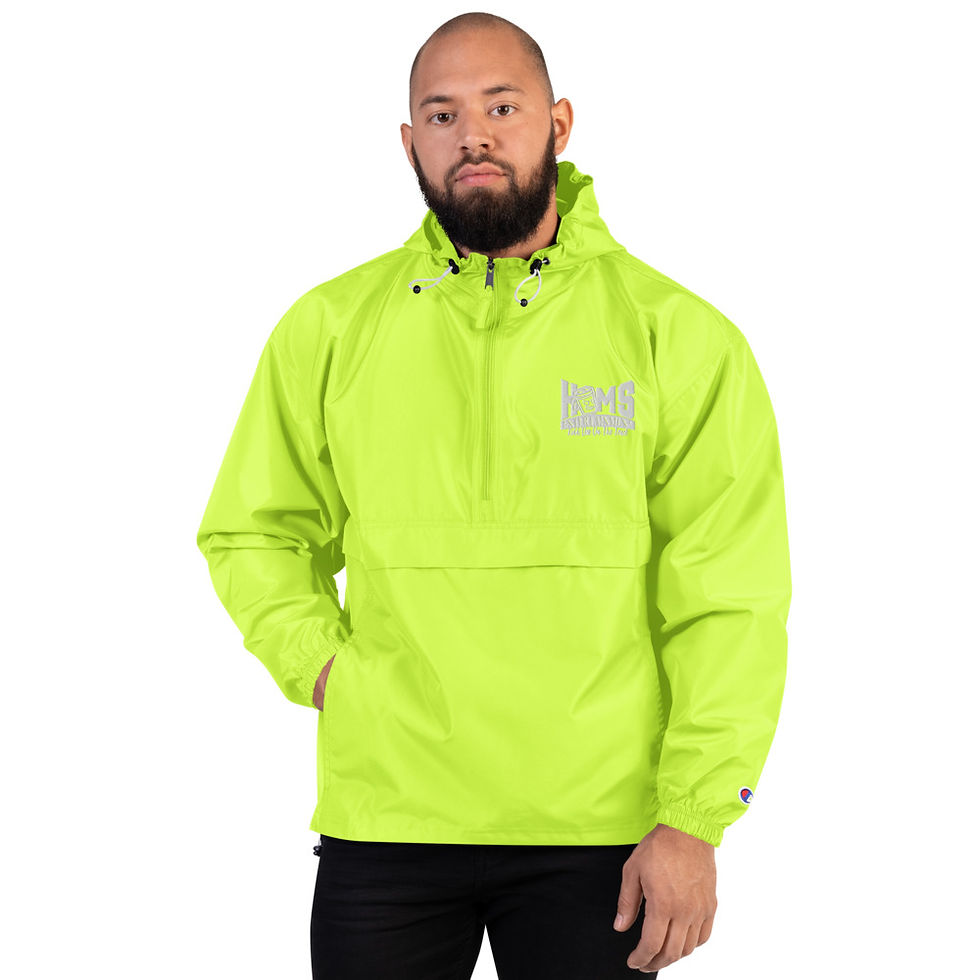 Thumbnail: HOMS Embroidered Packable Jacket 