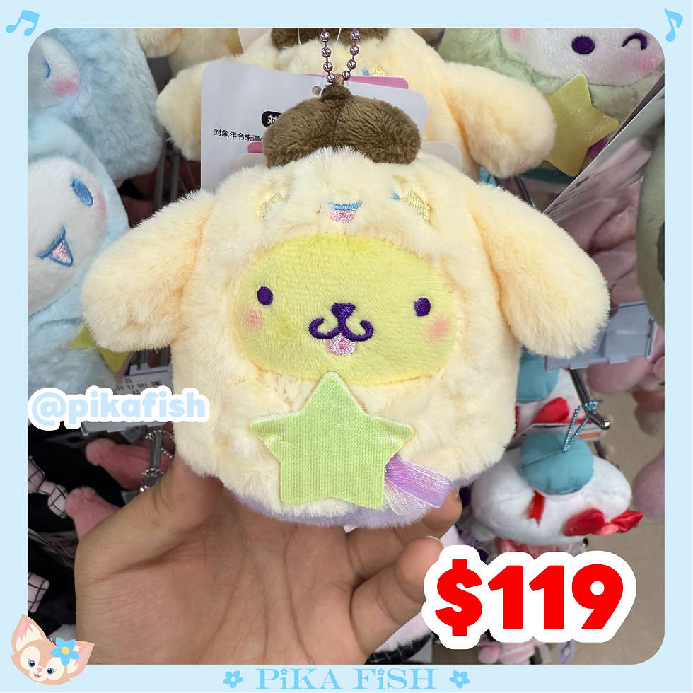 縮圖：三麗鷗X夜光幽靈系列公仔掛件