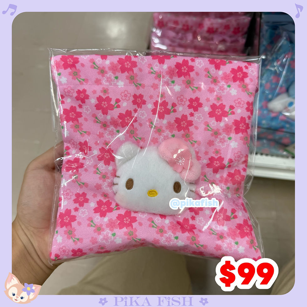 縮圖：Sanrio 櫻花系列束口袋