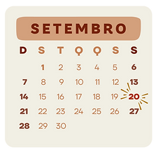 Calendário da Mentoria