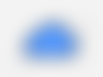 Blue cloud icon with gray outline on a light gray background, accompanied by smaller gray clouds.