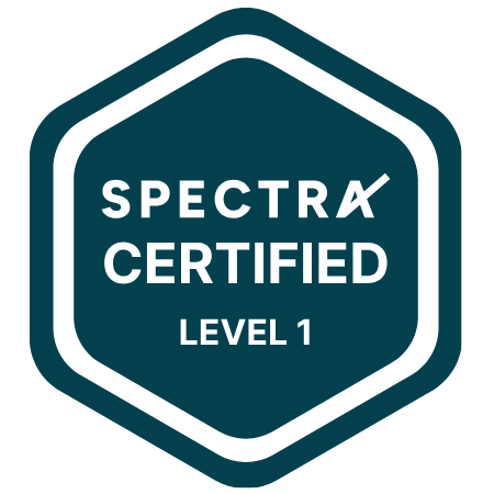 DH Solutions SPECTRA Level 1 Certified MSP badge 2026