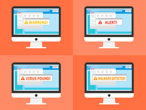 computer malware detection warning alert