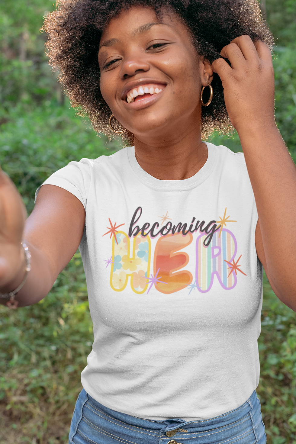 Thumbnail: Becoming Her Graphic Tee