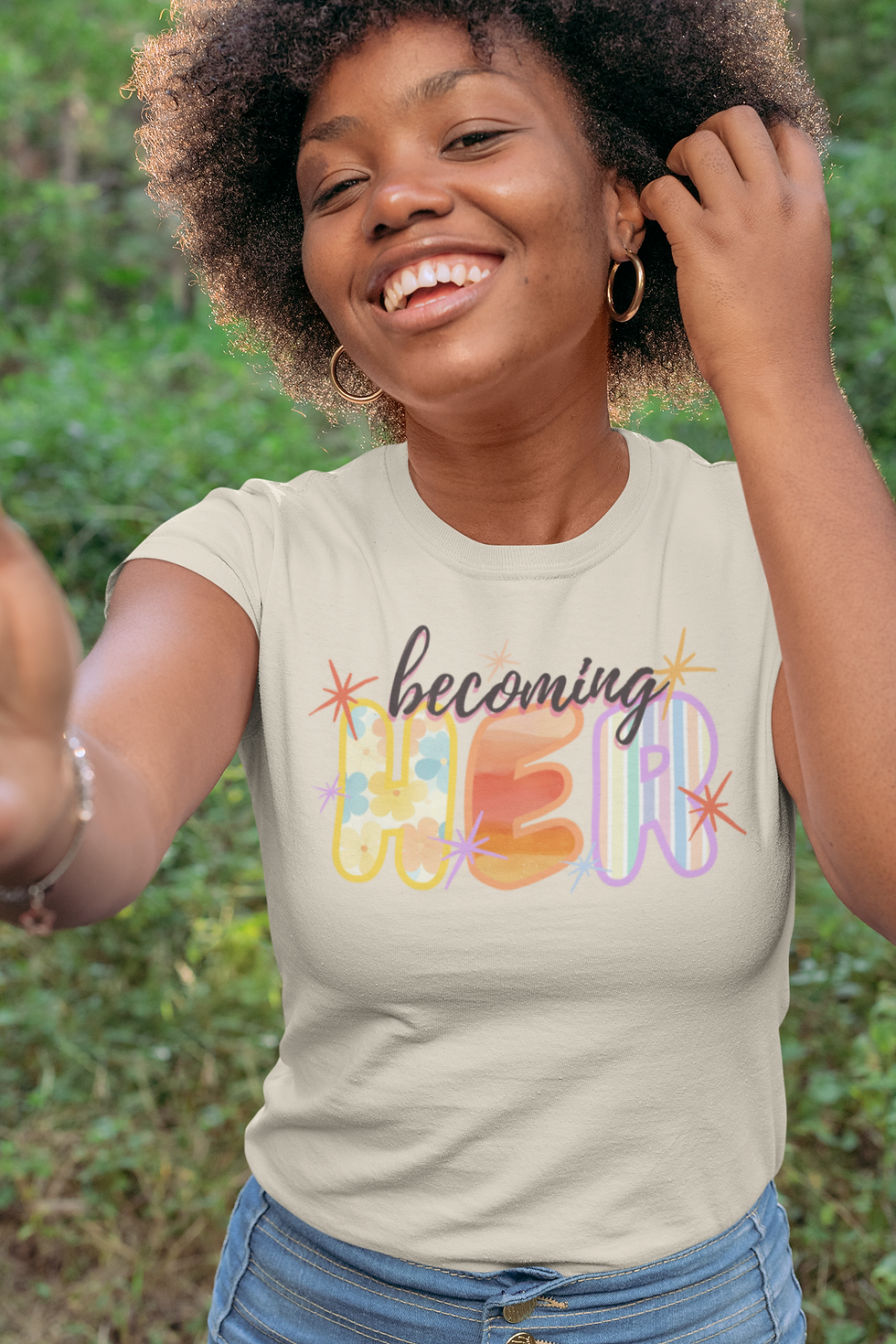 Thumbnail: Becoming Her Graphic Tee