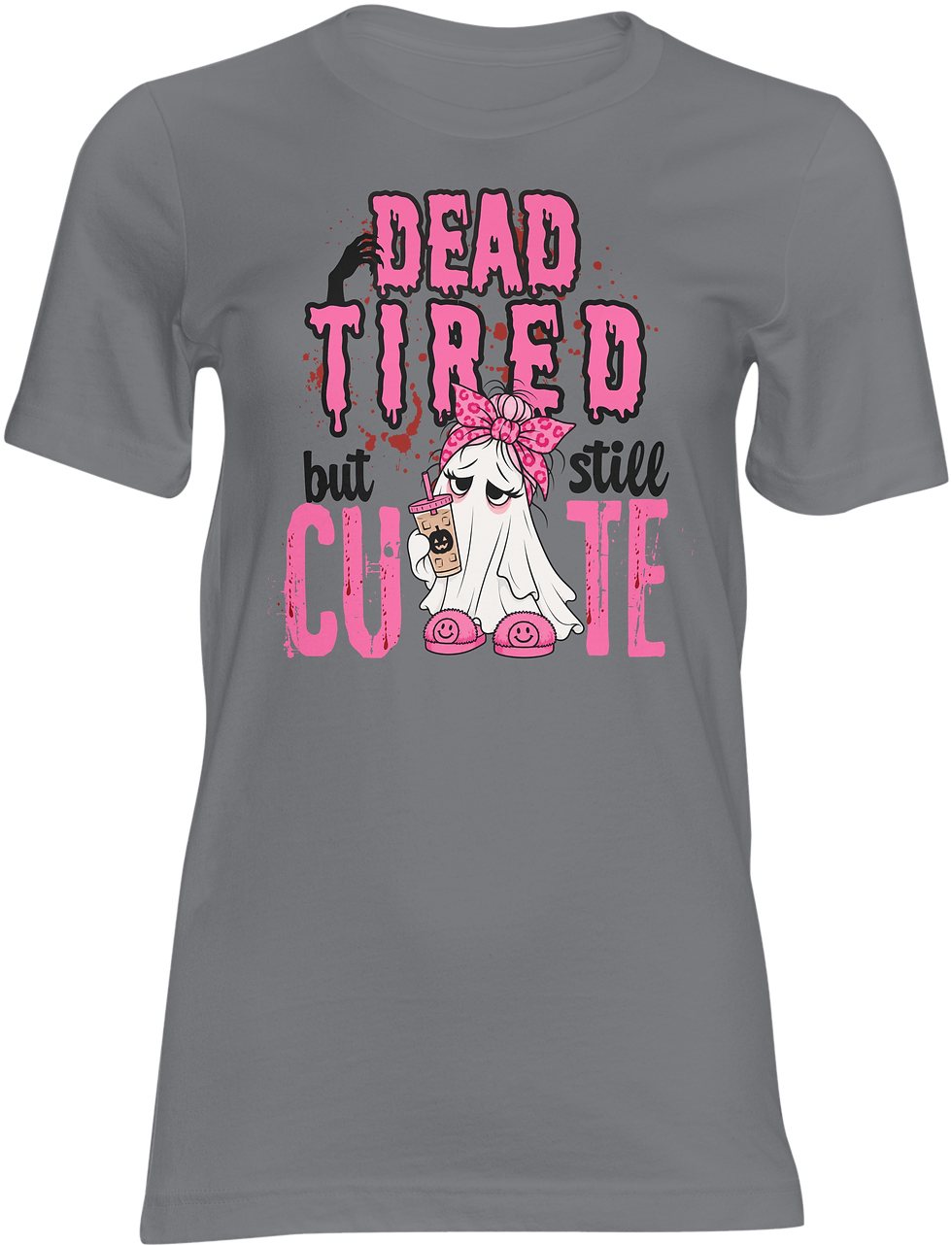 Thumbnail: Dead Tired But Still Cute Halloween Tee