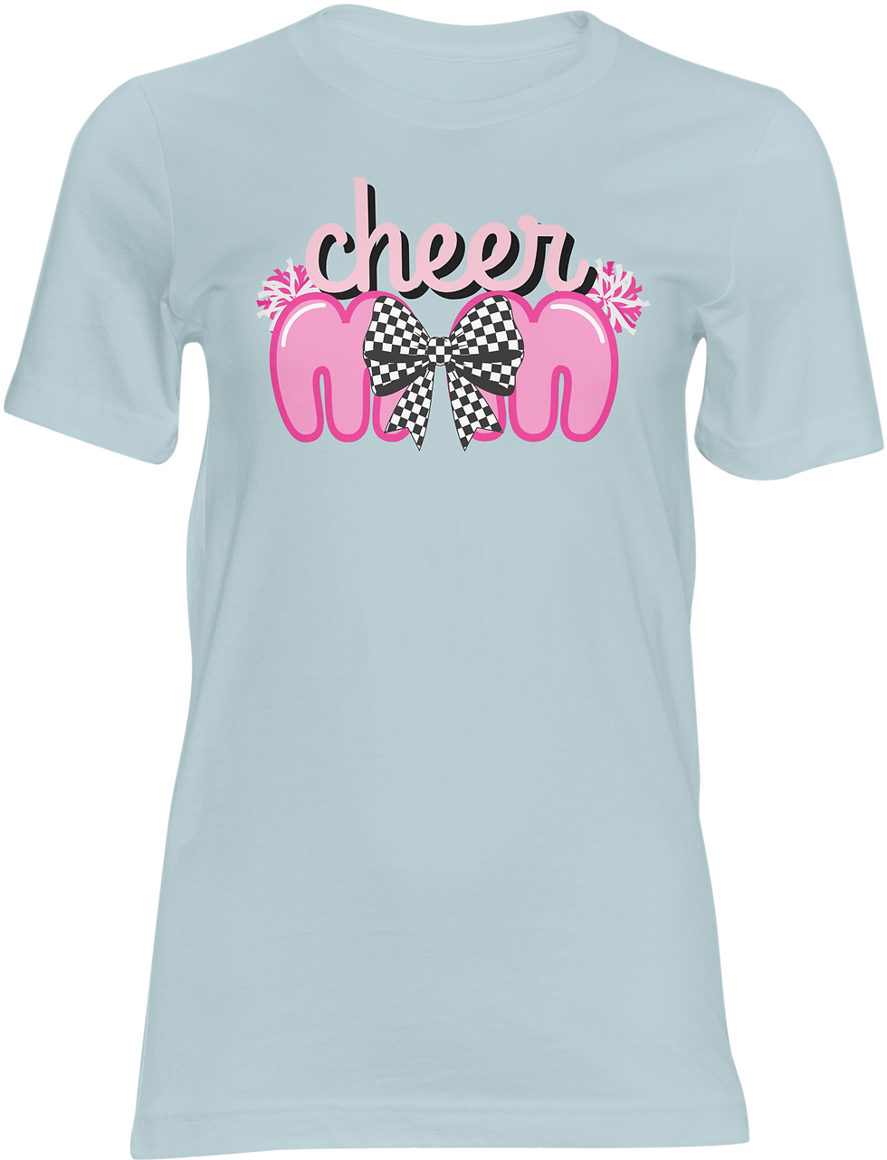 Thumbnail: Cheer Mom Pom Pom Graphic Tee | Cheerleading Mom Shirt | Game Day Cheer Shirt