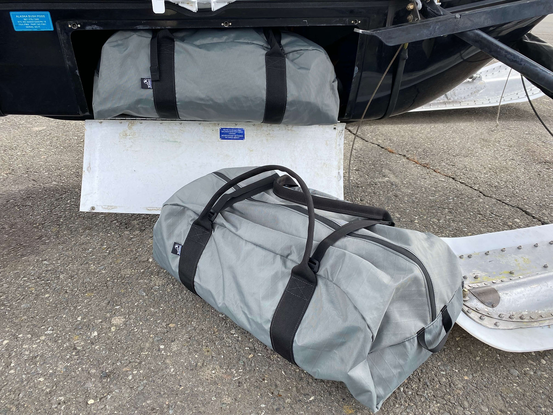 Super Cub Belly Pod Duffel Bag Captain's Duffel 