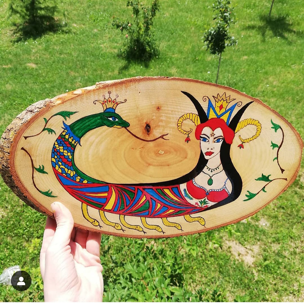 El Yapımı Şahmeran Duvar Panosu