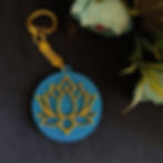 Mavi Lotus Çiçeği Anahtarlık – Toplu Hediyelik & Özel Organizasyonlar İçin