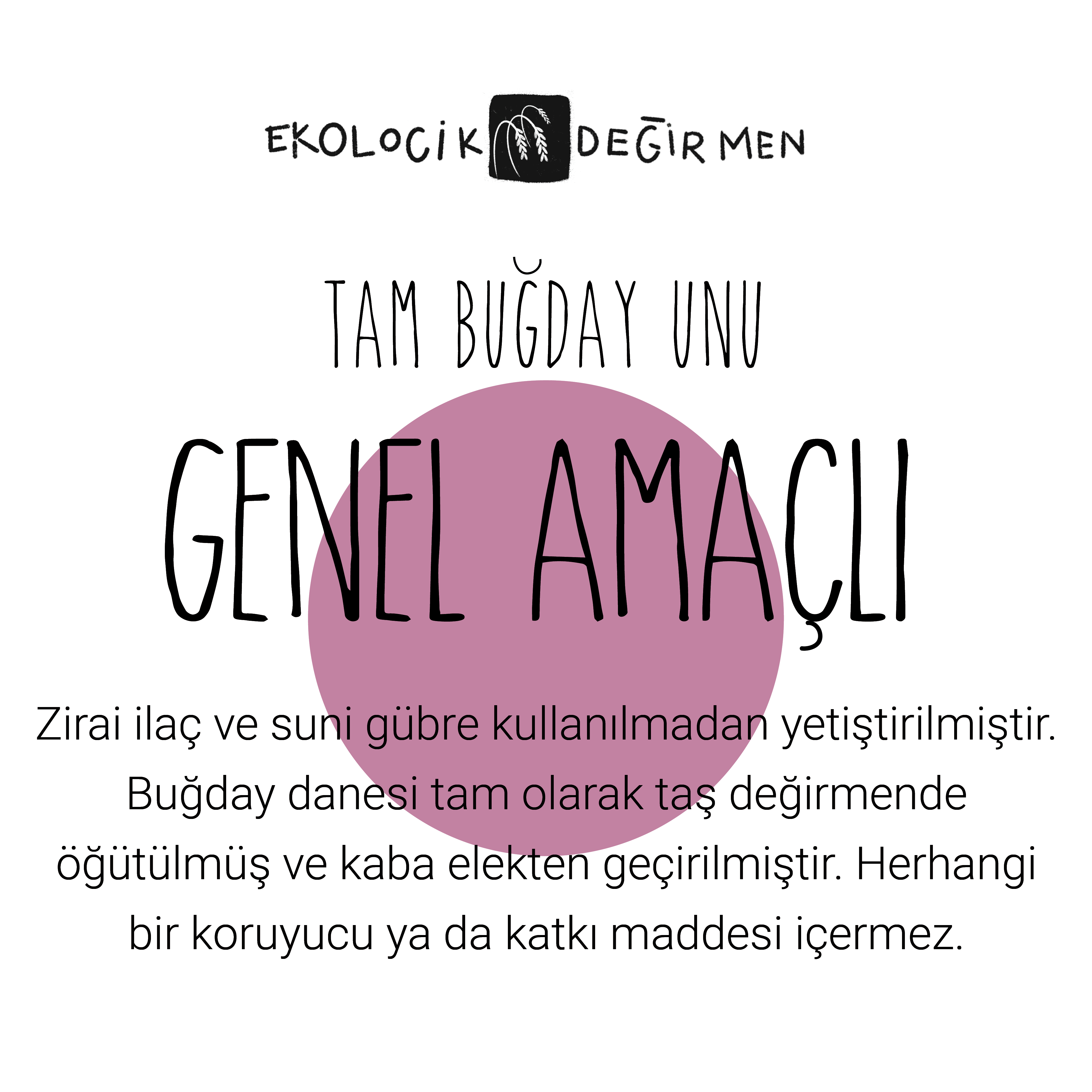 Genel Amaçlı Tam Buğday Unu