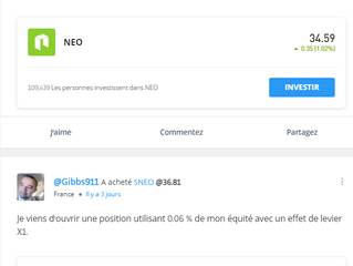 Une belle operation sur NEO
