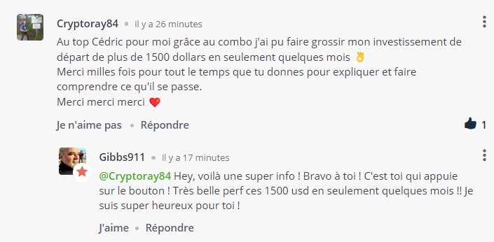 Bravo pour cette belle réussite ! Tu es mis à l'honneur aujourd'hui !