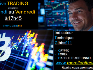 Reprise des LIVE pédagogiques de Trading