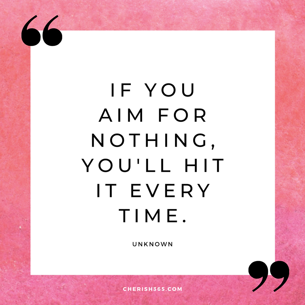 setting goals quotes