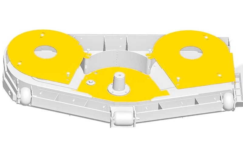 Hustler Super Z/Super Z Hyperdrive Sand Deck Kit Options
