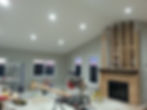 Great Room with Paint and Trim
