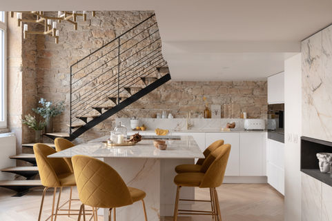 Cuisine ilot central le canut