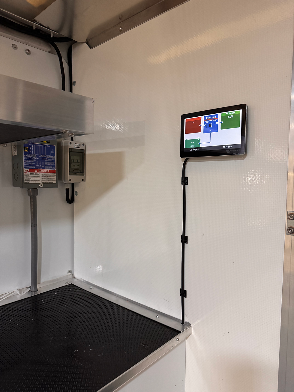 GX Touch in work truck