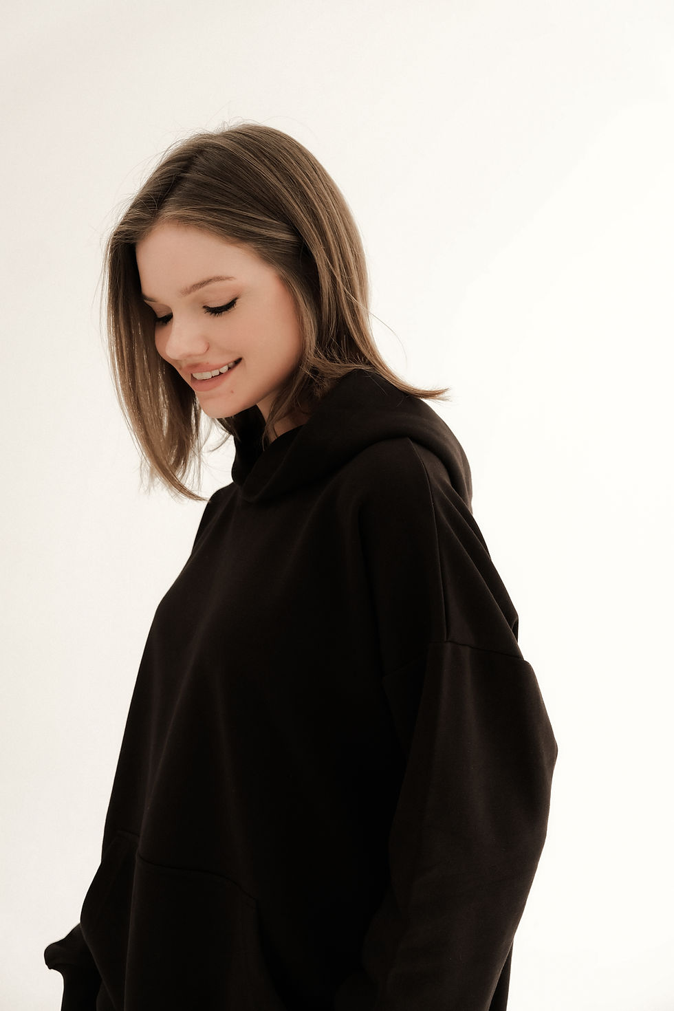 Thumbnail: Oversized Hoodie in Brushed Fleece