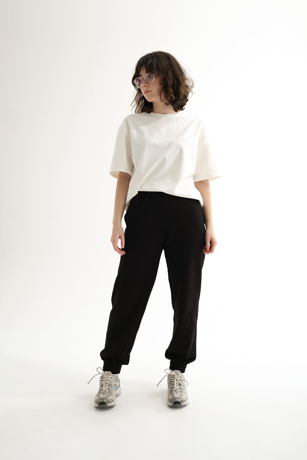 Women's Sport Trousers with Mid-Rise in Brushed Fleece (320 GSM)