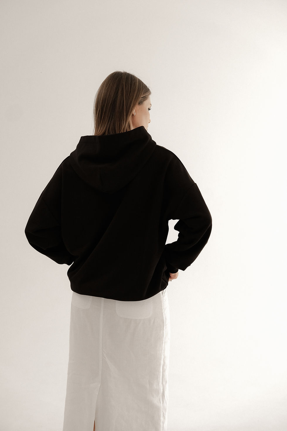 Thumbnail: Oversized Hoodie in Brushed Fleece