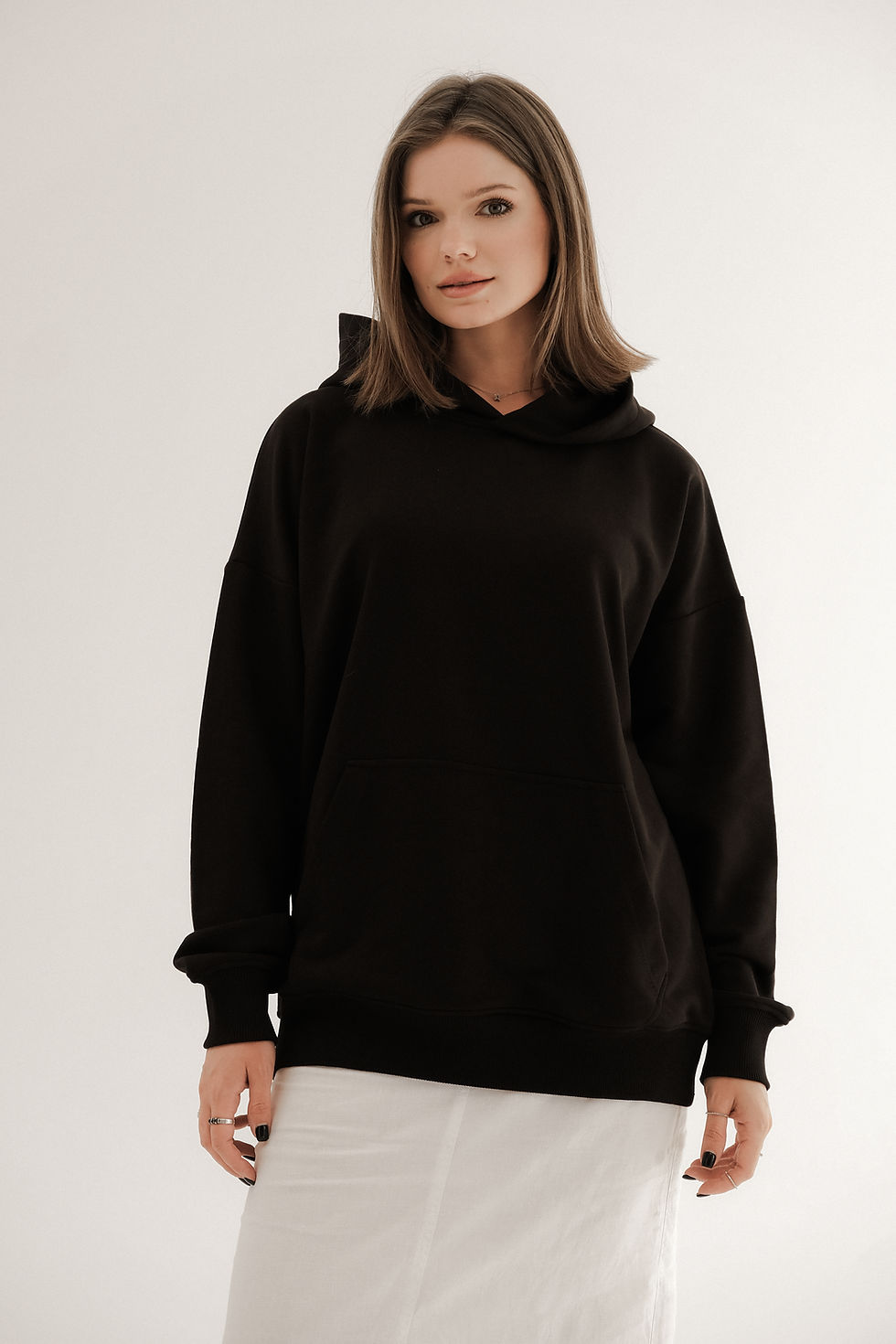 Thumbnail: Oversized Hoodie in Brushed Fleece