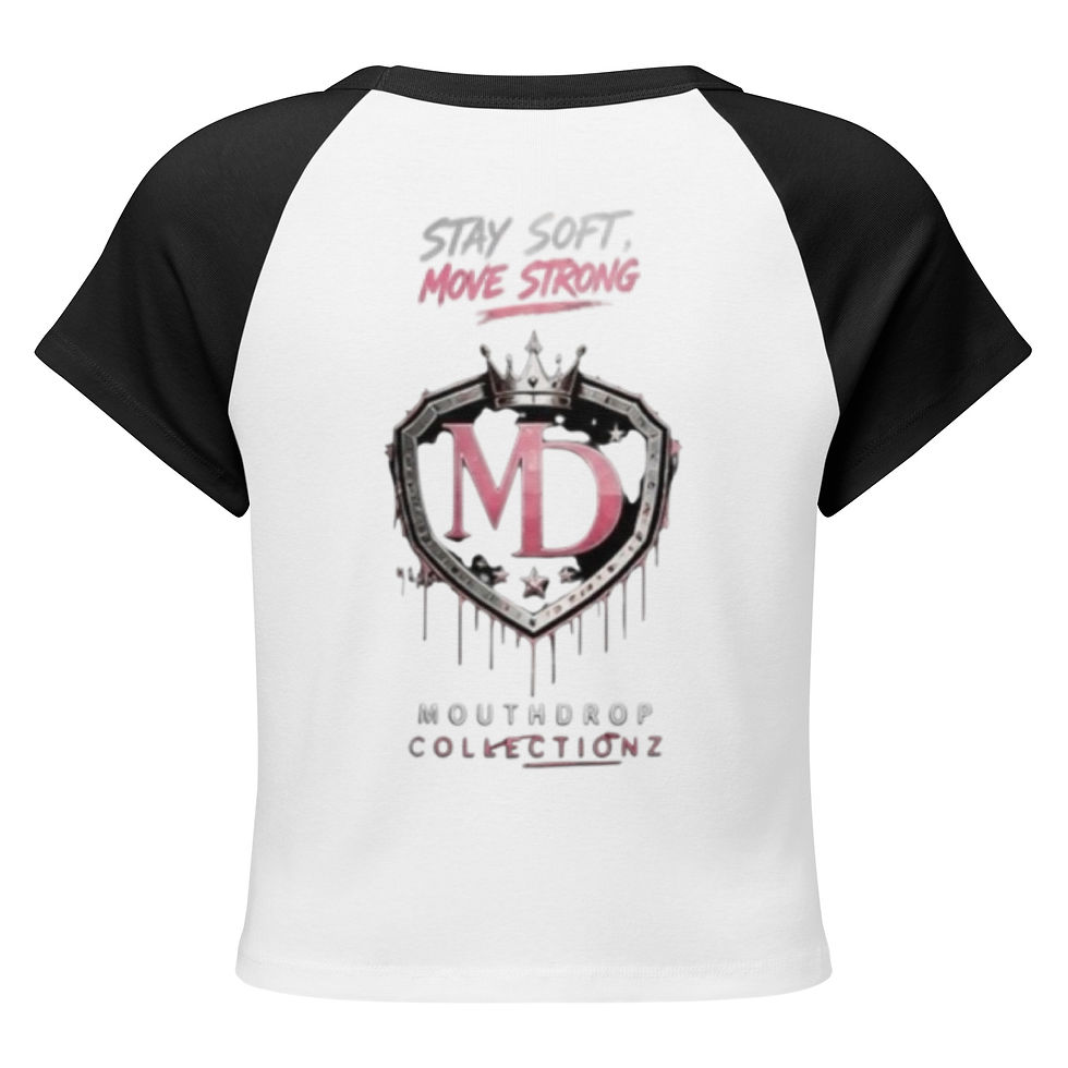 Thumbnail: Rose Bleed Women’s rib baby tee