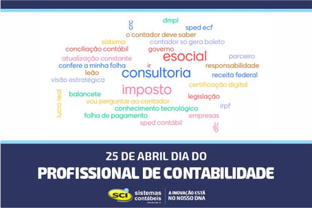 25 DE ABRIL - Dia do Profissional da Contabilidade