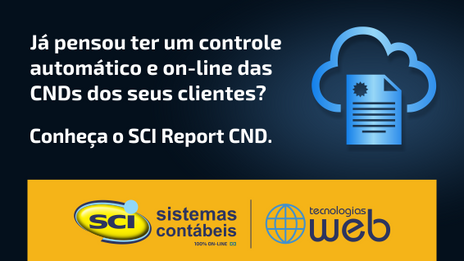 SCI Report CND - Controle Automático das Certidões Negativas de Débito