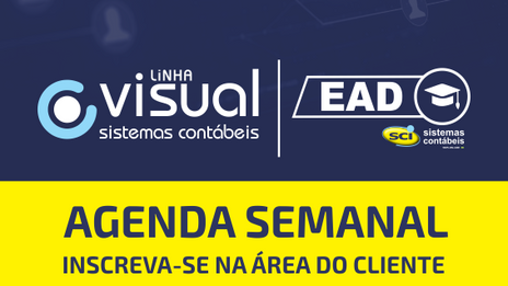 Linha VISUAL - Agenda Semanal de EADs