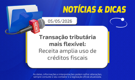 Receita Federal atualiza regras sobre utilização de créditos na transação tributária