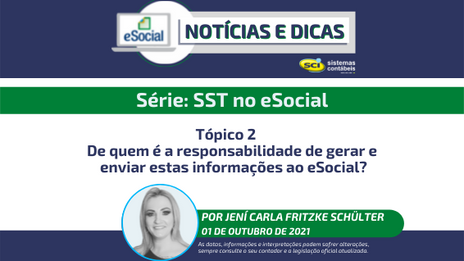 Série SST no eSocial - Tópico 2️⃣ 