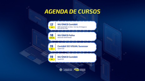 Cursos EAD SCI - Agenda Semanal