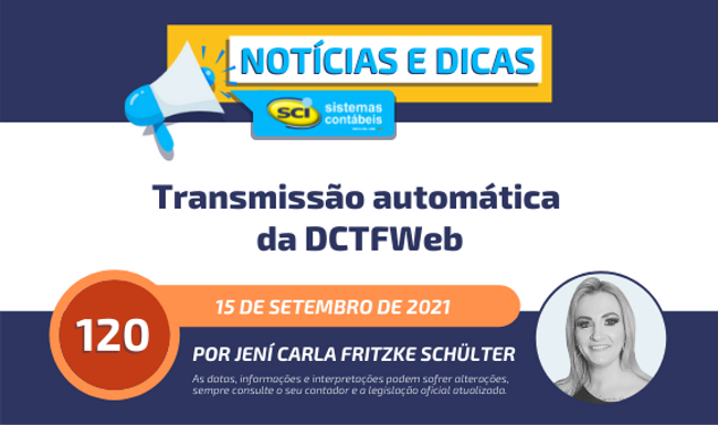 Transmissão automática da DCTFWeb