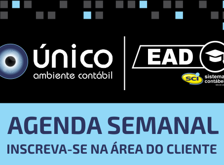 ÚNICO - Agenda Semanal de EADs