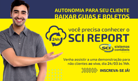 🔔🔔 Live SCI Report para Não Clientes