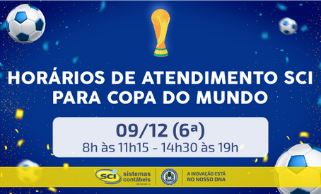 Horário de atendimento para 09/12