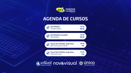 Cursos EAD SCI para Clientes - Agenda Semanal