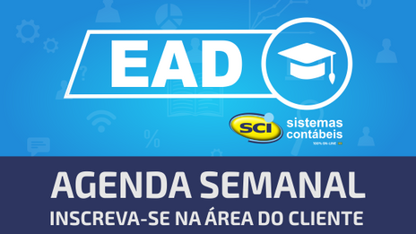 Cursos EAD SCI para Clientes - Agenda Semanal 