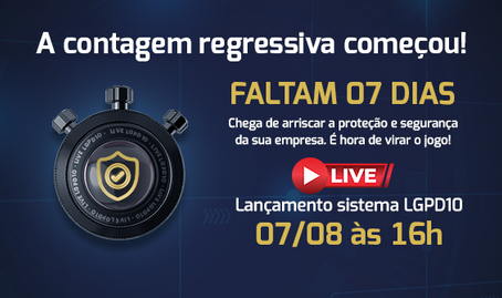 Conheça com exclusividade o novo lançamento da SCI, o sistema LGPD10 🔒⛓️