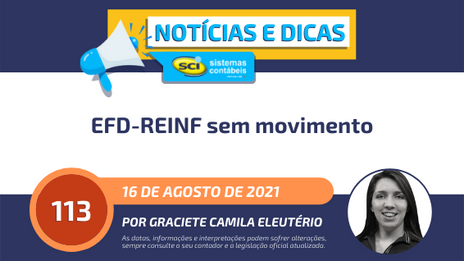  EFD-REINF sem movimento 