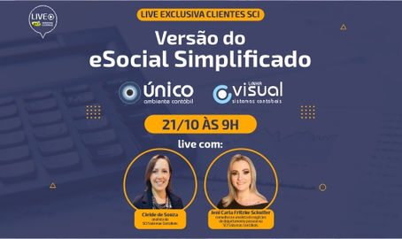 Live Gratuita e Exclusiva para Clientes SCI em 21/10 
