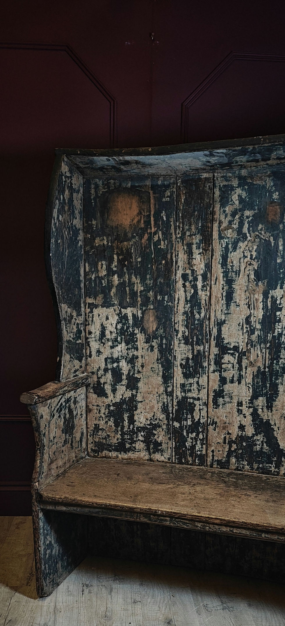 Thumbnail: 18th century Elm settle 