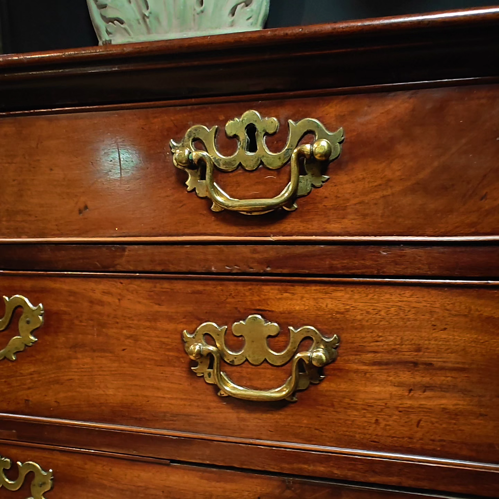 Thumbnail: George lll mahogany chest of drawers